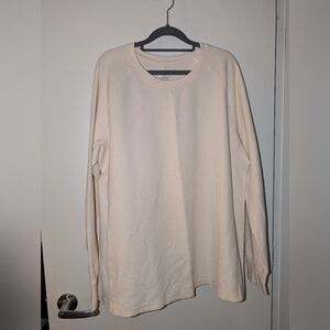 Men's Duluth Cream Long Sleeve Shirt Size XXL